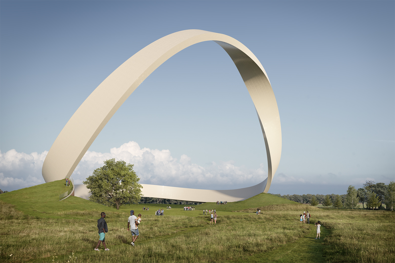 A monument to answered prayer begins to rise in a secularizing England