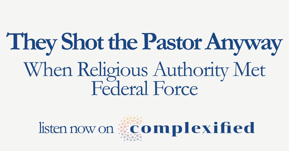 They Shot the Pastor Anyway: When Religious Authority Met Federal Force