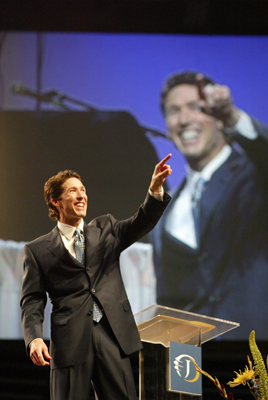 One of many popular preachers on TV, Joel Osteen is senior pastor at the nation's largest megachurch, Lakewood Church. photo courtesy of Lakewood Church.
