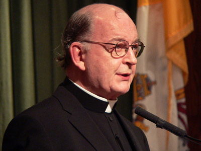 (RNS1-JAN08) The Rev. Richard John Neuhaus, one of the leading conservative theologians in the U.S. Catholic Church, died Jan. 8 at age 72. For use with RNS-NEUHAUS-OBIT, transmitted Jan. 8, 2009. Religion News Service photo courtesy of First Things. 