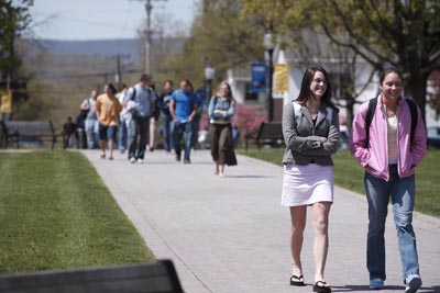 A new survey by the University of Michigan Institute for Social Research shows that some college majors can influence students' religiosity, positively or negatively, over time. RNS file photo of Juniata College in Huntingdon, Pa., courtesy of Juniata College. 