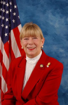 (RNS1-JUL08) Rep. Carolyn McCarthy, D-N.Y., has introduced a bill to ban corporal punishment at any public or private school that receives federal funding. For use with RNS-SCHOOLS-PUNISH, transmitted July 8, 2010. RNS photo courtesy Office of Rep. Carolyn McCarthy. 