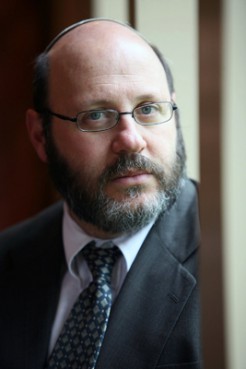 (RNS2-DEC22) Rabbi Morris Allen directs the Magen Tzedek program to certify kosher products according to ethical standards, not just religious law. For use with RNS-KOSHER-ETHICS, transmitted Dec. 22, 2010. RNS photo courtesy Allen Brisson-Smith. 