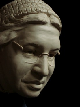 A clay model of  Rosa Parks by North Carolina sculptor Chas Fagan will be used to carve a stone sculpture of the civil rights icon at Washington National Cathedral.  