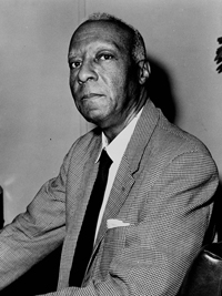 A. Philip Randolph was the co-leader with Martin Luther King of the 1963 March on Washington and was the founder of the Brotherhood of Sleeping Car Porters, the first predominantly black union. 