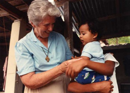 Sister Madeleine Dorsey who chose to stay with the poor in El Salvador after the 1980 murder of Archbishop Oscar Romero. A few months later, she found the bodies of her murdered sisters buried in a shallow grave. 