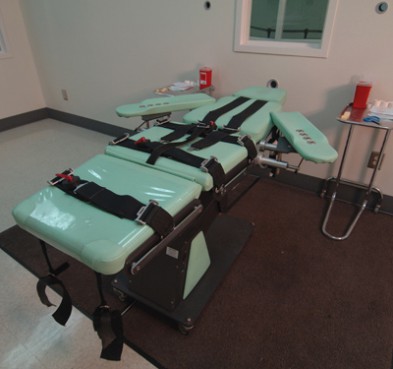 San Quentin death chamber 