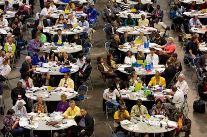 Delegates consider legislation at the 2012 United Methodist General Conference in Tampa, Fla. 