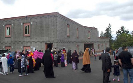 Portland, Ore.‘s largest mosque, the Islamic Center of Portland, Masjed As-Saber, draws worshipers from all corners of the world as well as from the US. Many who pray there talk of a worsening political climate rooted in misunderstandings of Islam. 