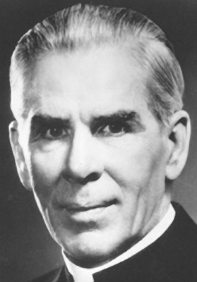 Archbishop Fulton Sheen was well known for his television broadcasts and is now  a candidate for sainthood.  