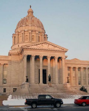 The Capitol Building in Jefferson City, Mo., Monday, Jan. 24, 2010.   