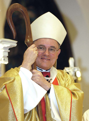 A series of recent developments are renewing questions about the Catholic bishops' alignment with the Republican Party, with much of the attention focusing on comments by Philadelphia Archbishop Charles Chaput, who said he ?certainly can?t vote for somebody who?s either pro-choice or pro-abortion.? RNS photo courtesy Archdiocese of Philadelphia