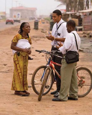 Mormon Missionaries — The Church's missionary program is one of its most recognized characteristics. Mormon missionaries can be seen on the streets of hundreds of major cities in the world as well as in thousands of smaller communities. 