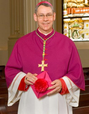 Bishop Robert Finn of Kansas City-St. Joseph, Mo., has become the first U.S. bishop to be charged with failing to report the suspected abuse of a child.  Photo courtesy Diocese of Kansas City-St. Joseph