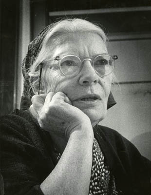 Dorothy Day founded the Catholic Worker Movement in 1933 and became what  many consider to be an American saint. She is seen here in 1968.  