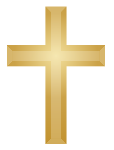 http://commons.wikimedia.org/wiki/File:Gold_Christian_Cross_no_Red.svg