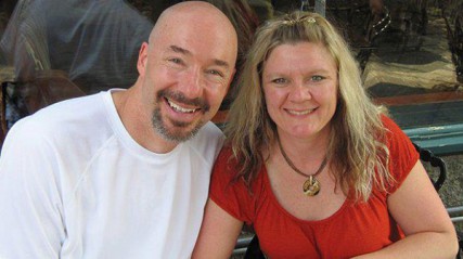 John Kiel and Michelle Landrum, two Kentucky residents who wished to be married in Indiana by Reba Boyd Wooden, a CFI-certified secular celebrant.   