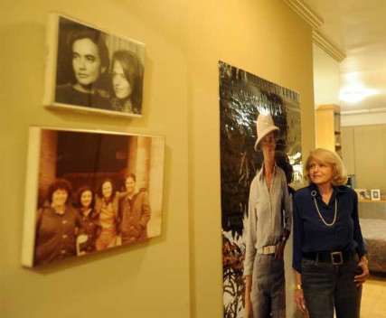 Edith Windsor, the 83-year-old lesbian widow of Thea Spyer, is seen in her home in Manhattan, New York, USA. Windsor has a lawsuit against the federal government over estate taxes that could be chosen by the Supreme Court at its Friday conference to be the case it will use to determine the constitutionality of the Defense of Marriage Act. 