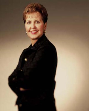 (RNS) St. Louis-based televangelist Joyce Meyer was cited by Sen. Charles Grassley, R-Iowa, for making improvements on her financial accountability. RNS file photo courtesy Joyce Meyer Ministries. 