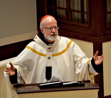 Cardinal Sean O'Malley of Boston.