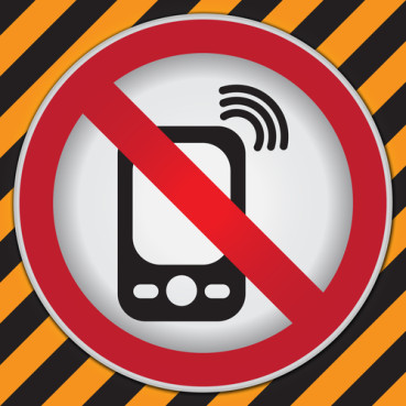 no phones
