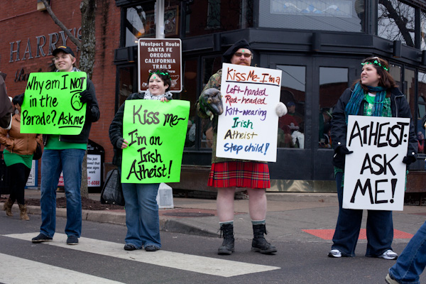 atheist parade