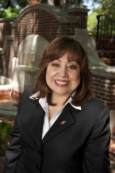 When United Methodist Bishop Minerva G. Carcaño talks about tussling with political bigwigs on the topic of immigration reform, she is poised, yet forceful. Photo courtesy Perkins School of Theology.