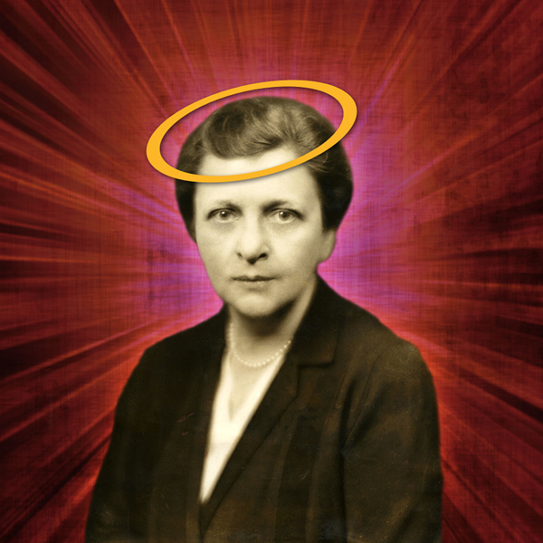 A woman who wasn't even a priest -- Labor Secretary Frances Perkins -- won the final round of the ``Lent Madness'' online tournament to win the coveted ''Golden Halo'' prize. RNS photo courtesy Forward Movement