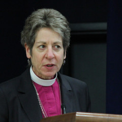 Episcopal Presiding Bishop Katharine Jefferts Schori said she and other council members think such a fund “would encourage coordination and participation of philanthropists, governments and both religious and secular nonprofits to work toward abolishing modern slavery.” RNS photo by Adelle M. Banks