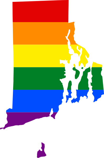 LGBT map of Rhode Island photo courtesy Wikimedia Commons / Public Domain (http://bit.ly/15eWebk)