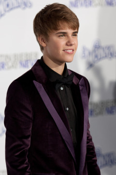 Justin Bieber (from Shutterstock)