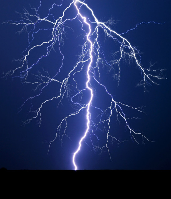 Lightning from Shutterstock