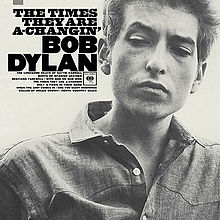 Columbia Studio album cover by Bob Dylan, via Wikipedia.