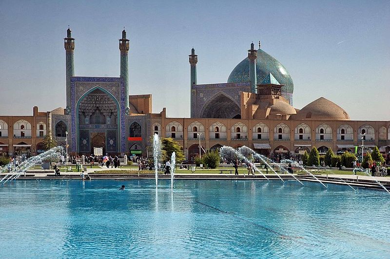 Masjid Shah (Imam) in Isfahan from Wikipedia