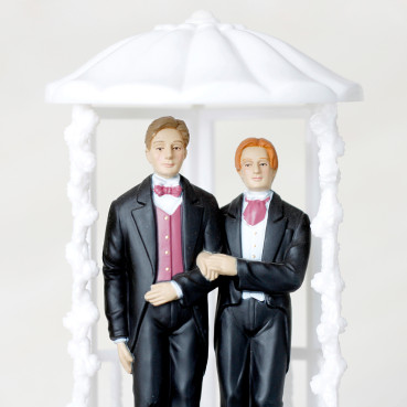 Two Grooms on a Cake Via Shutterstock http://www.shutterstock.com
