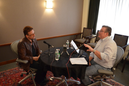 Bono exchanged Bible references with Focus on the Family’s president Jim Daly as they bantered about music, theology and evangelicals’ role in AIDS activism in a recent radio interview. Photo by Lisa Cadman/courtesy of Focus on the Family