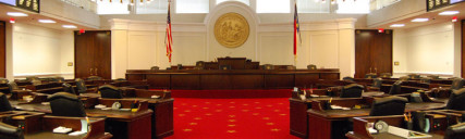 North Carolina state, in the North Carolina General Assembly courtesy North Carolina General Assembly