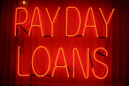 Payday Loans sign