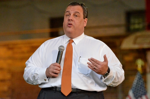 NJ Gov. Chris Christie - red gov in a blue state - is walking a fine line on gay marriage. 