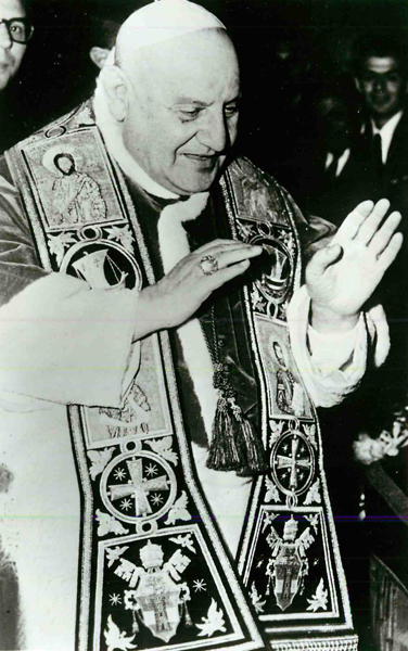(1969) Pope John XXIII, 76 when he was elected in 1958, caught the imagination of the world through his pastoral goodness, his strides for peace and his convening of the Second Vatican Council. At his death in 1963, between the first and second session of the Council, he had become one of the most loved men in history and a Pope whose impact has remained undiminished. Religion News Service file photo