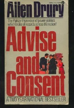 Advise and Consent  by Allen Drury book cover