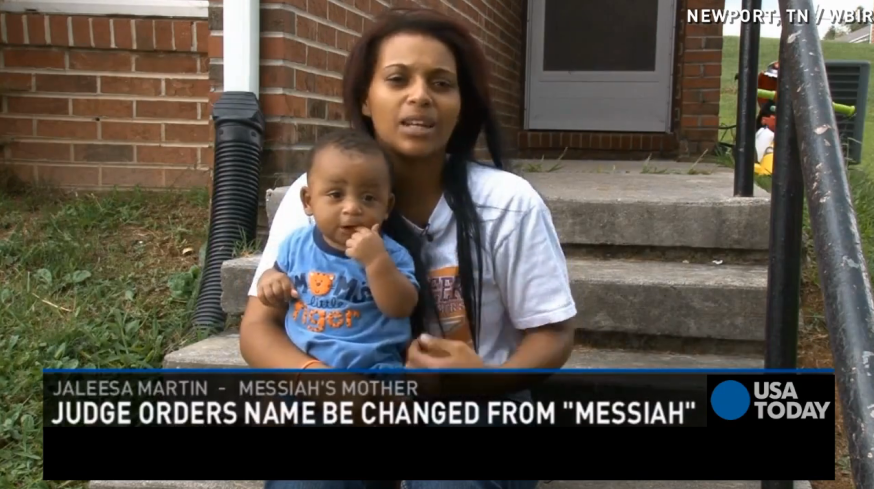 ACLU says magistrate can’t order ‘Messiah’ name change