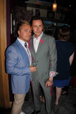 Barrie Drewitt-Barlow, 42, and his partner, Tony, 49 -- millionaires who run a surrogacy company in Britain and the U.S. -- have been a high-profile couple since 1999 when they became the first gay couple to be named on the birth certificate of their child. Photo courtesy Drewitt-Barlow family