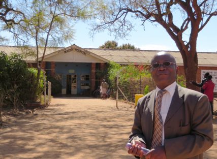 Abraham Mhango is the executive director of Macha Mission Hospital. RNS photo by Sarah Pulliam Bailey