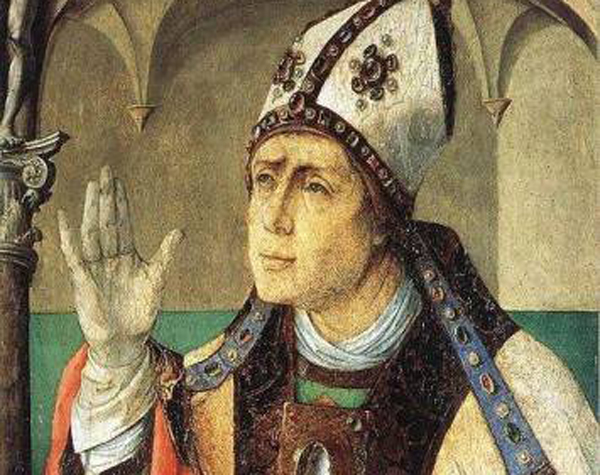 St. Augustine portrait by Justus van Gent, circa 1474. Image courtesy of Creative Commons