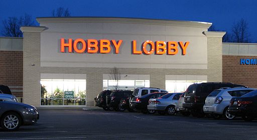 Hobby Lobby store in Ohio.