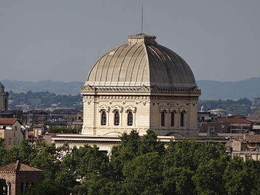 Rome synagogue dome 