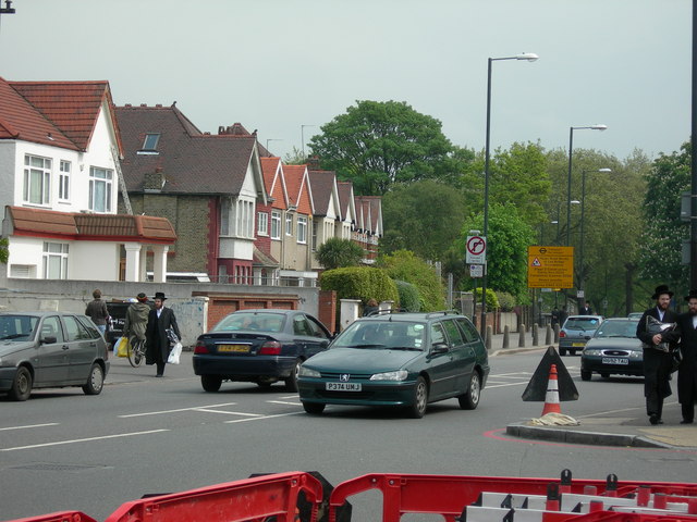 Clapton Common - a part of London (Stamford Hill) that is home to many Orthodox Jews. 