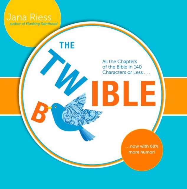 Author Jana Reiss spent four years summarizing every chapter of the Bible in a witty tweet. 