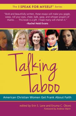 "Talking Taboo" book cover photo 